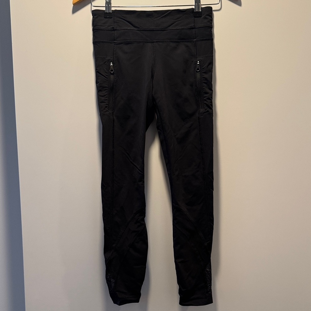 Lululemon Black Leggings with zipper pockets